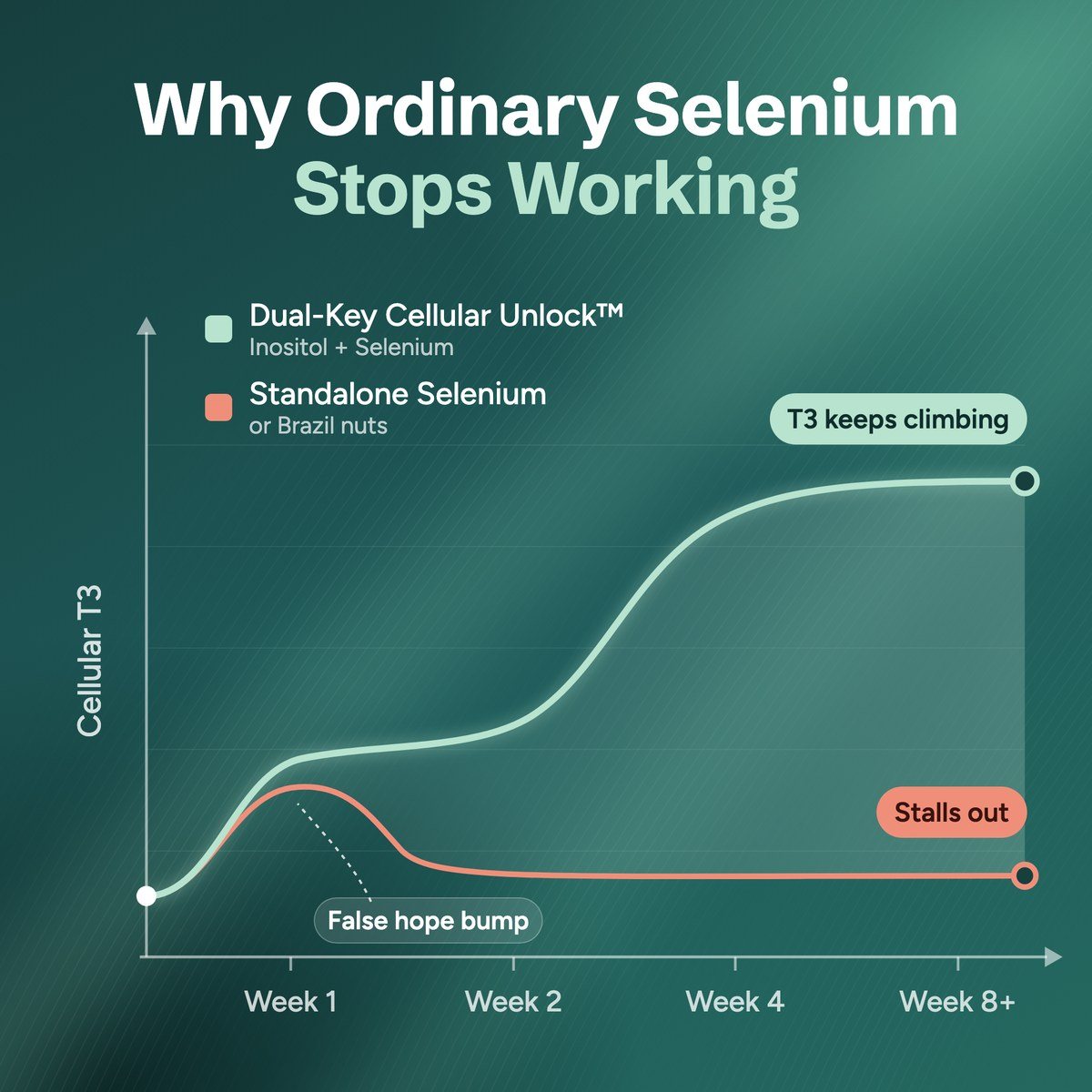 Why ordinary selenium stops working